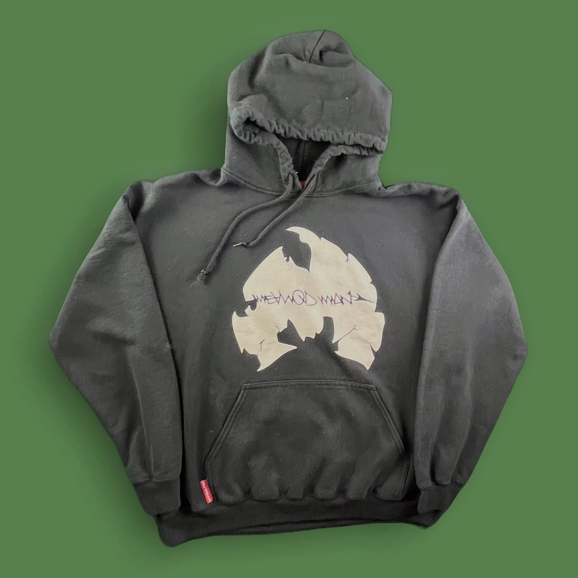 Wu Wear Method Man Hoodie L