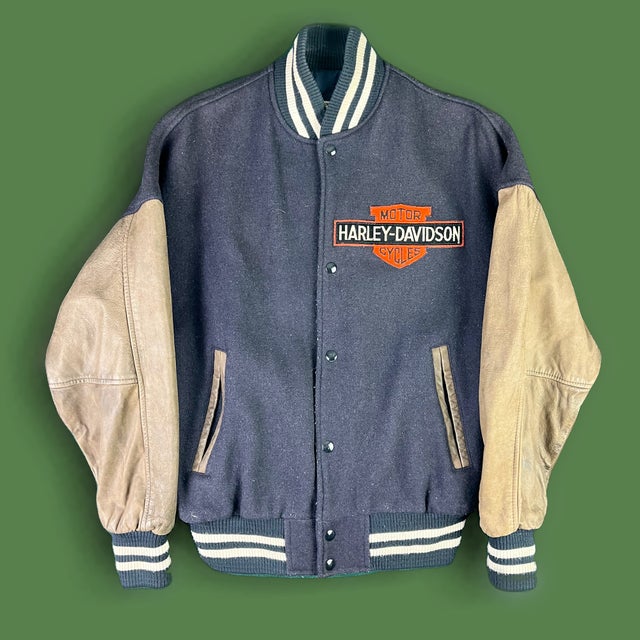 Harleys letterman jackets clearance
