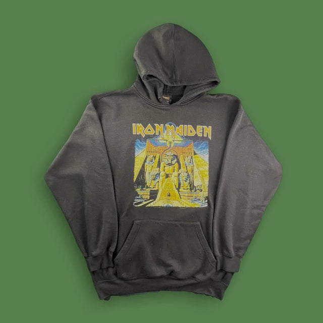 Iron maiden powerslave hoodie top